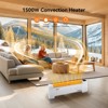 BEYOND HEAT Electric Baseboard Heater, 1500W Convection Heater with Adjustable thermostat and Overheat Protection, Quiet Operation for indoor use - 2 of 4