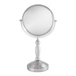 9" Round Two-Sided Swivel Vanity Makeup Mirror - Zadro