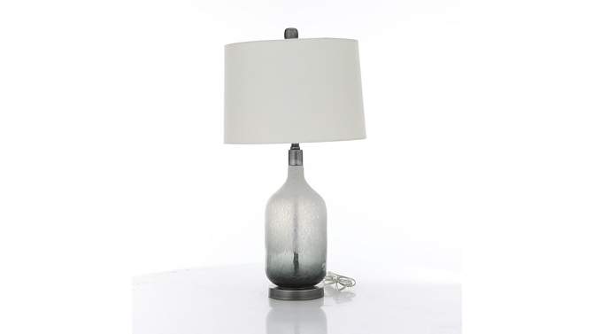 Coastal Glass Table Lamp Set of 2 Gray - Olivia &#38; May, 2 of 10, play video