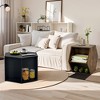 23.62" MDF Hexagonal Coffee Table with Storage Shelf, Multi-Purpose Use, and Easy-to-Clean Surface - 4 of 4