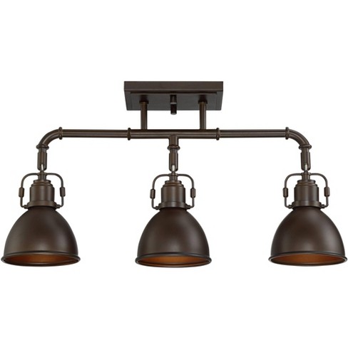 Rustic track lighting for 2024 kitchen