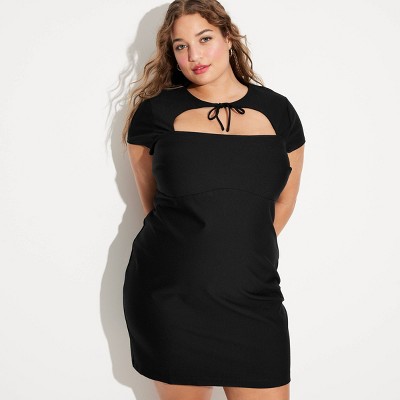 Women's Short Sleeve Mini Shift Dress - Wild Fable™