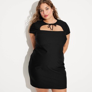 Women's Short Sleeve Mini Shift Dress - Wild Fable™ - 1 of 3