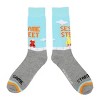 Sesame Street Pixelated Characters 5-Pack of Adult Casual Crew Socks - 3 of 4