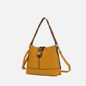 MKF Collection Ezra Snake Embossed Shoulder Trendy Bag by Mia K - 1 of 4