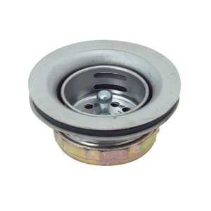 Do it Best Do it 2 In. to 2-1/2 In. Jr. Duo Chrome Basket Strainer Assembly 404994 - 1 of 2