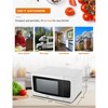 Commercial Chef 1.6 Cu. Ft. Countertop Microwave Oven, Touch Controls with Digital Display, 1100W, 13.6 Turntable, Push Button Door - 4 of 4