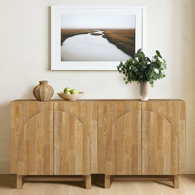 Storage Kitchen and Dining Cabinets,Buffet Sideboard Cabinet Credenza Cabinet with Sturdy Wooden Legs,Bedroom,Living Room,Kitchen,Hallway-Tanpinhause