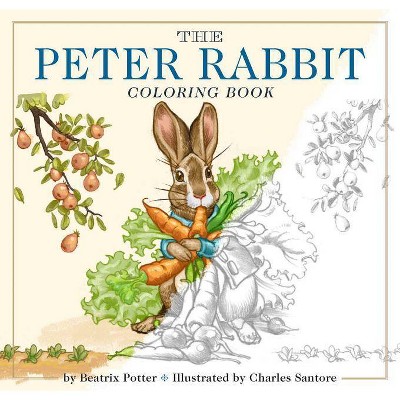 The Peter Rabbit Coloring Book - (Classic Edition) by  Beatrix Potter (Paperback)