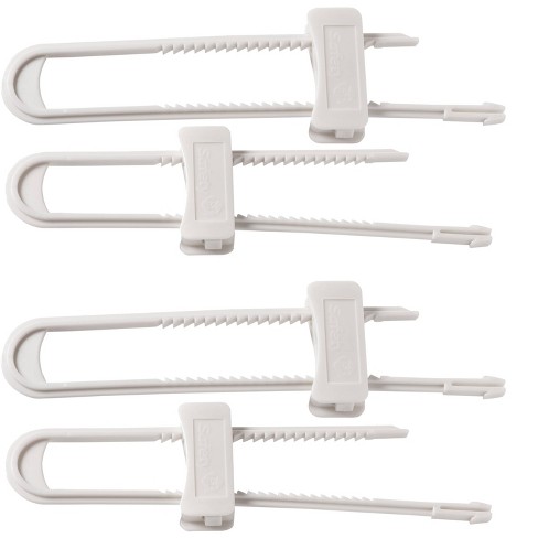 Jool Baby Products Child Safety Strap Locks For Fridges, Cabinets, Drawers  - Tool Free 4pk : Target