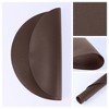 REGALWOVEN Faux Leather Waterproof Soft Heat Resistant Wipeable Placemats 6 Pcs - 2 of 4