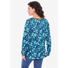 Roaman's Ultimate Long Sleeve V Neck Tee - 3 of 4