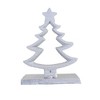 6.5 Inch Cast Iron Silver Stocking Holder Mantle Silver Stocking Holders - 2 of 3