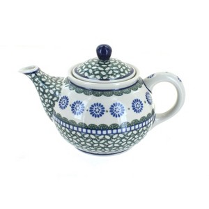 Blue Rose Polish Pottery 264 Ceramika Artystyczna Small Teapot - 1 of 1