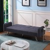 MAYEERTY Folding Arm Chair Lounge 4-in-1 Convertible Sofa Bed - 3 of 4