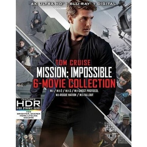 Mission: Impossible: 6-Movie Collection (4K Ultra HD + Blu-ray) 