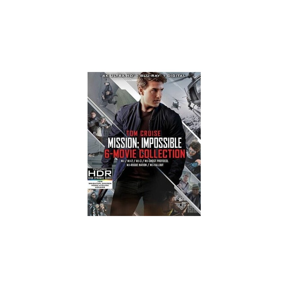 UPC 032429316110 product image for Mission: Impossible: 6-Movie Collection (4K/UHD) | upcitemdb.com