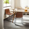 CENGHU Dining Chairs Set of 2, Modern Dining Room Chairs with Metal Legs, Dining Side Chairs for Kitchen, Living, Dining Room - 2 of 4