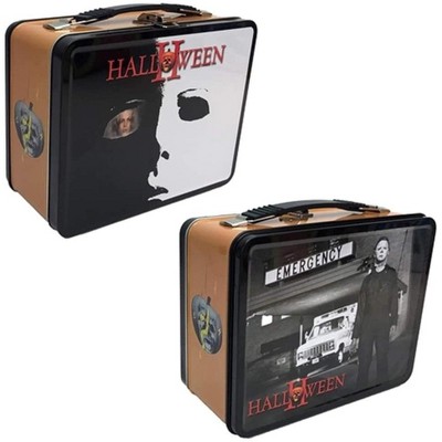 Factory Entertainment Halloween 2 8.5 x 6.5 x 4 Inch Retro Style Tin Tote