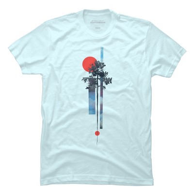 Men's Design By Humans Abstract Nature By airiestudio T-Shirt