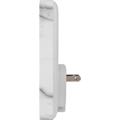 Marble Design Light Sensing LED Night Light