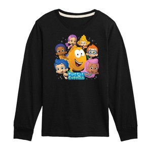 Boys' - Bubble Guppies - Mr. Grouper And Guppies Long Sleeve Graphic T-Shirt - 1 of 4