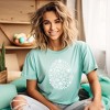 Simply Sage Market Women's Flower Egg Short Sleeve Graphic Tee - 2 of 3