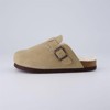 CUSHIONAIRE Kid's Hana Cork footbed clog with Genuine Leather upper, Faux Fur lining, and +Comfort - 2 of 4