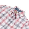Hope & Henry Boys' Short Sleeve Linen Shirt with Side Vent, Infant - 2 of 4