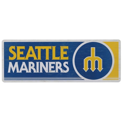 Mlb Seattle Mariners Baseball Field Metal Panel : Target