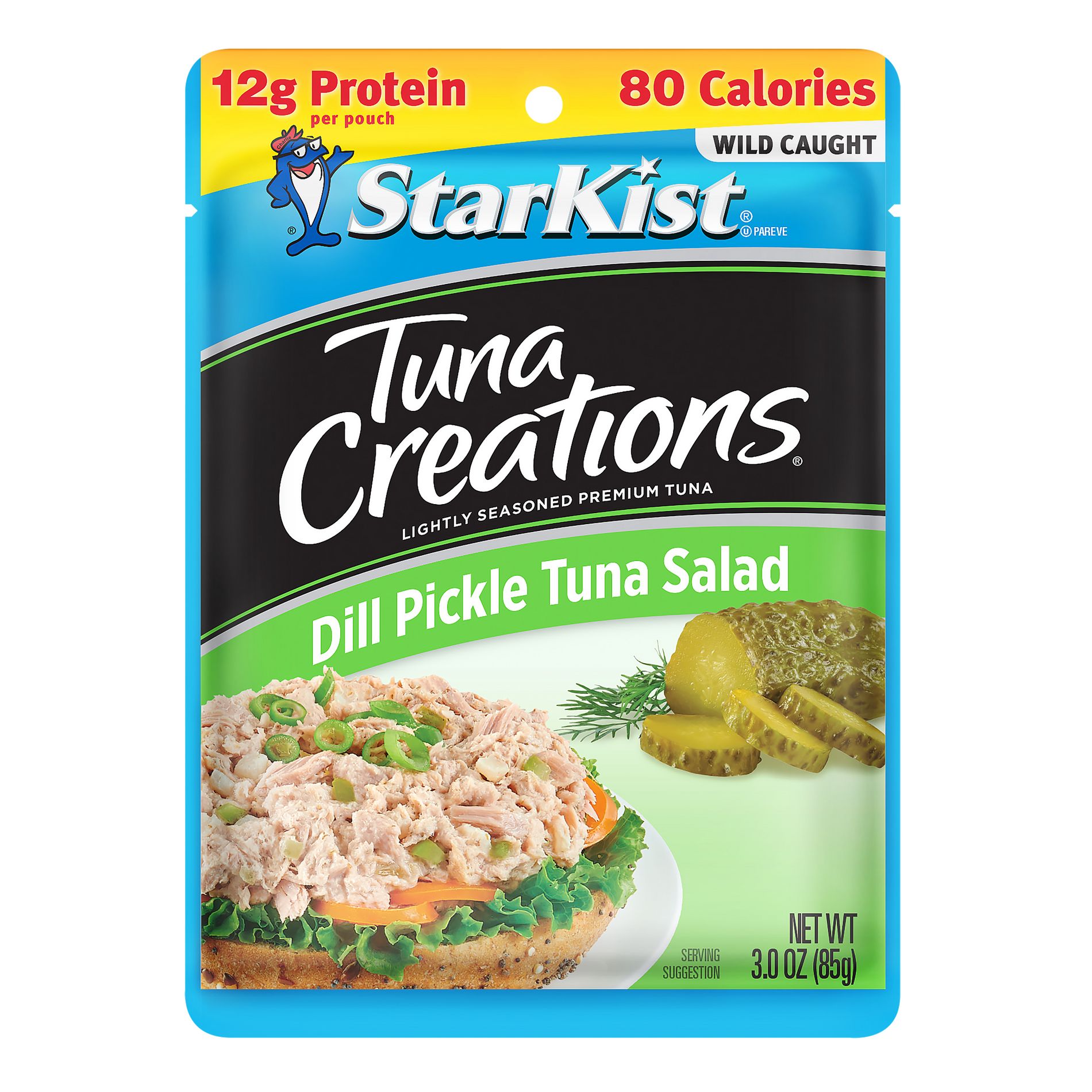 Starkist Tuna Creations Dill Pickle Wild Caught Fully Cooked Salad - 3oz