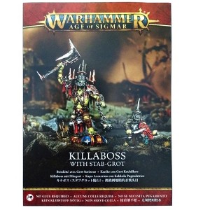 Killaboss With Stab Grot Orruk Warclans Warhammer Age Of Sigmar - 1 of 1
