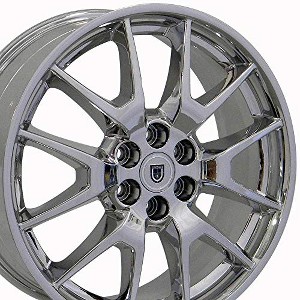OE Wheels CA12 20 Inch Rim Fits SRX Style 6x120 20x8 Chrome - Hollander 4709 (1) - 1 of 4