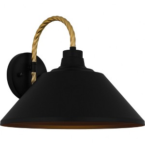 Quoizel Lighting Longshore 1 - Light Sconce in  Matte Black - 1 of 1