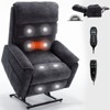NicBex Recliner Chair Power Lift Chair with Power Remote Massage Chair with Heating Comfy Chair for Living Room, Reading Room - 4 of 4