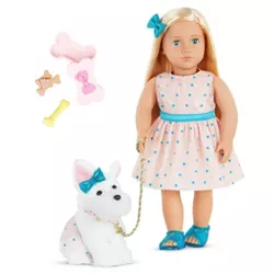 Our Generation Cadence & Cookie 18" Matching Doll & Pet Set