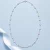 Ross-Simons 10.00 ct. t.w. Bezel-Set CZ Station Necklace in Sterling Silver - 4 of 4