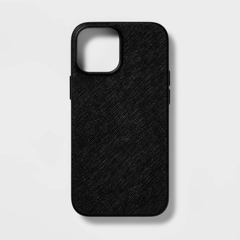 Apple Iphone 13 Mini iphone 12 Mini Case Heyday Black Saffiano