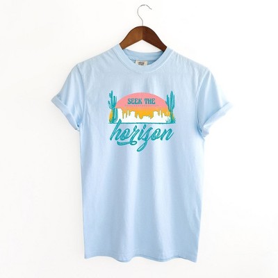 Simply Sage Market Women's Seek The Horizon Short Sleeve Garment Dyed Tee