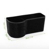 Unique Bargains Car Trash Can W/ Hook Hanging Front Rear Seats Rhinestone Trash Bin Black 1 Pc - 3 of 4