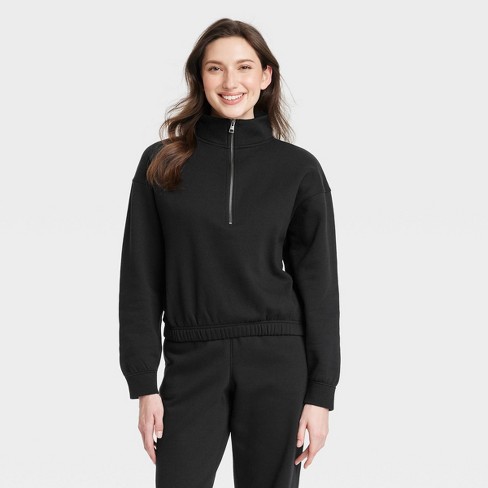 Women's Quarter Zip Pullover - Universal Thread™ : Target