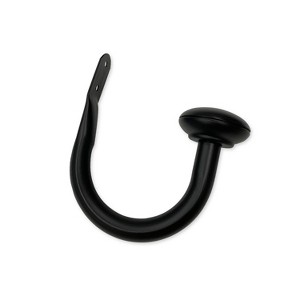Set of 2 (2.7"x6.5") Steel Curtain Holdbacks - Lumi Home Furnishings - 1 of 4