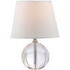 Mable Table Lamp - 14 Inch Height - LIT4368 - Clear/Off White - Safavieh - 3 of 4