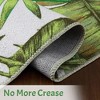 8x10 Area Rug Palm Tree Leaf Washable Area Rug, Non Slip Low Profile, Green - 3 of 4