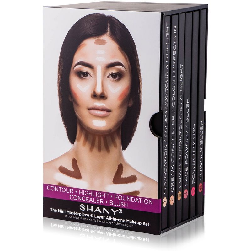 SHANY The Mini Masterpiece 6 Layers Contour Set  - 6 pieces, 2 of 12