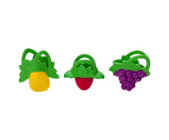 Baby Banana Smoothie Soother Fruit Teether - 3pk