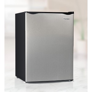 Igloo IRF26PL6A 2.6 Cu. Ft. Classic Compact Single Door Refrigerator Freezer - Platinum - 1 of 4
