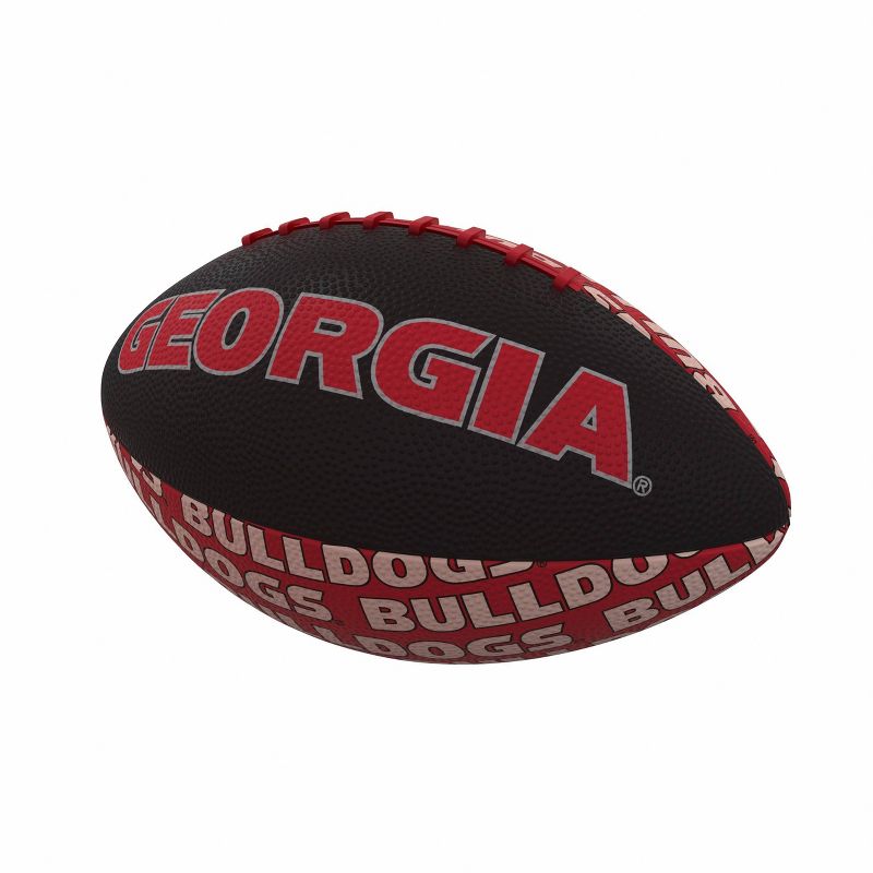 NCAA Georgia Bulldogs Mini-Size Rubber Football, 1 of 4