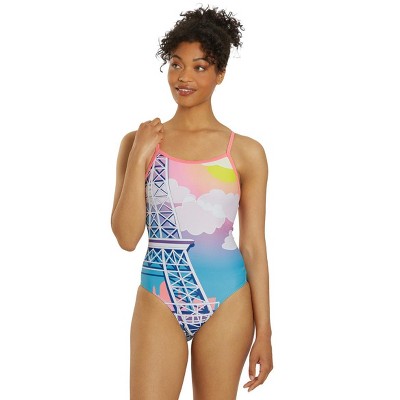 Sporti Paris Market Day Thin Strap One Piece Swimsuit (22-44)