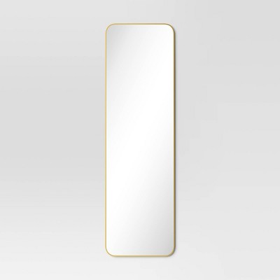 Over-the-Door Mirror Metal Brass - Project 62™